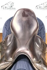 Voltaire Palm Beach Jumping Saddle 17.5" Seat Consignment #902