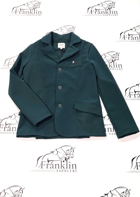 For Horses For Horses Junior Boy's Christian Hunter Show Jacket Deep Green