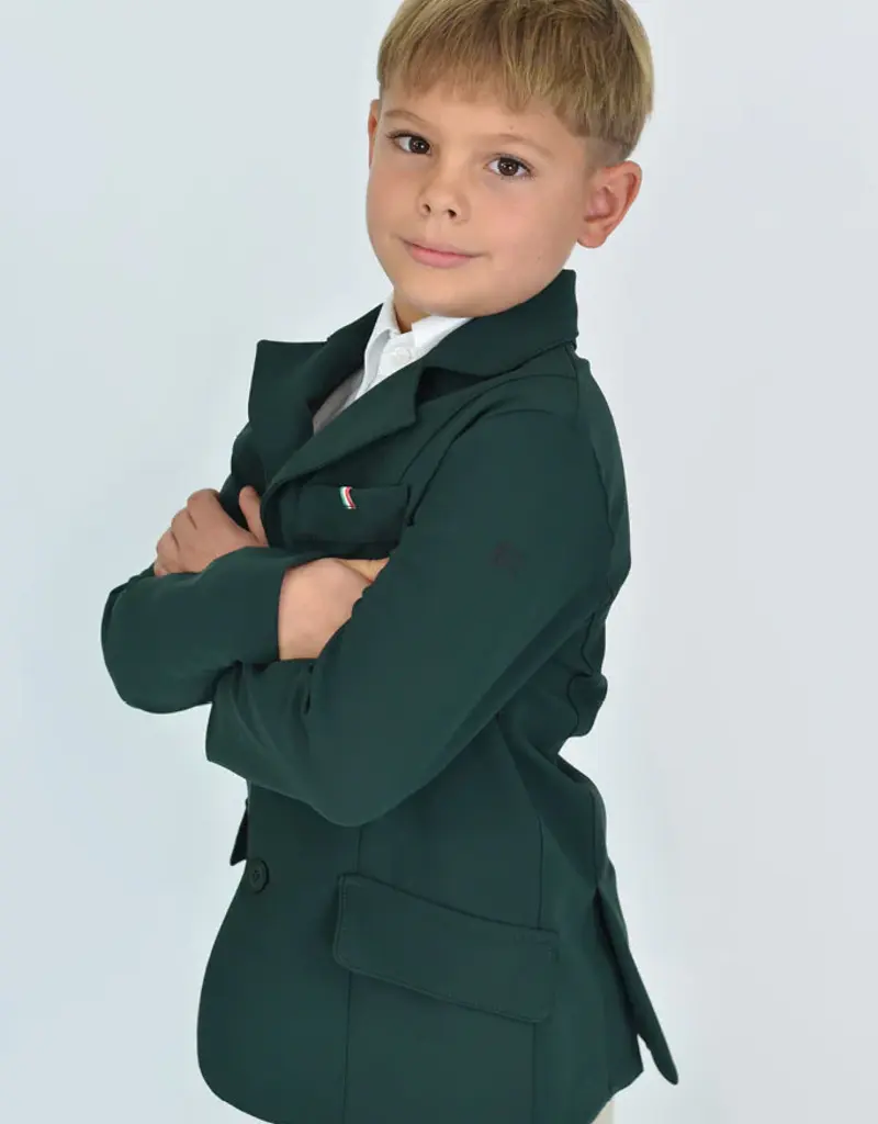 For Horses For Horses Junior Boy's Christian Hunter Show Jacket Deep Green