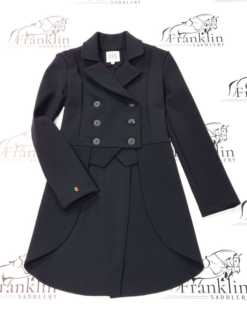 For Horses For Horses Junior Girl's Lula Custom Tailcoat Black