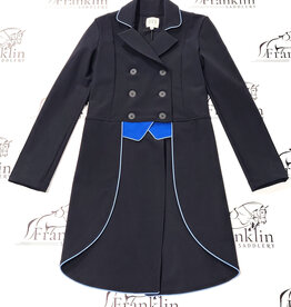 For Horses For Horses Junior Girl's Lula Custom Tailcoat Black/Denim Blue 14-15