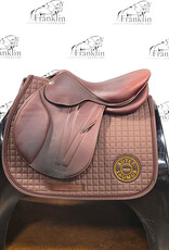 Butet Butet Premium Integrated L 17" Seat 2.25 Flap Wide Tree DF Gold Saddle
