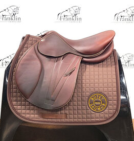 Butet Butet Premium Integrated L 17" Seat 2.25 Flap Wide Tree DF Gold Saddle