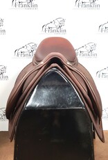 Butet Butet Premium Integrated L 17" Seat 2.25 Flap Wide Tree DF Gold Saddle