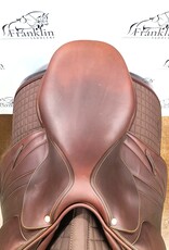Butet Butet Premium Integrated L 17" Seat 2.25 Flap Wide Tree DF Gold Saddle