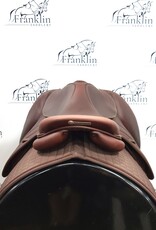 Butet Butet Premium Integrated L 17" Seat 2.25 Flap Wide Tree DF Gold Saddle