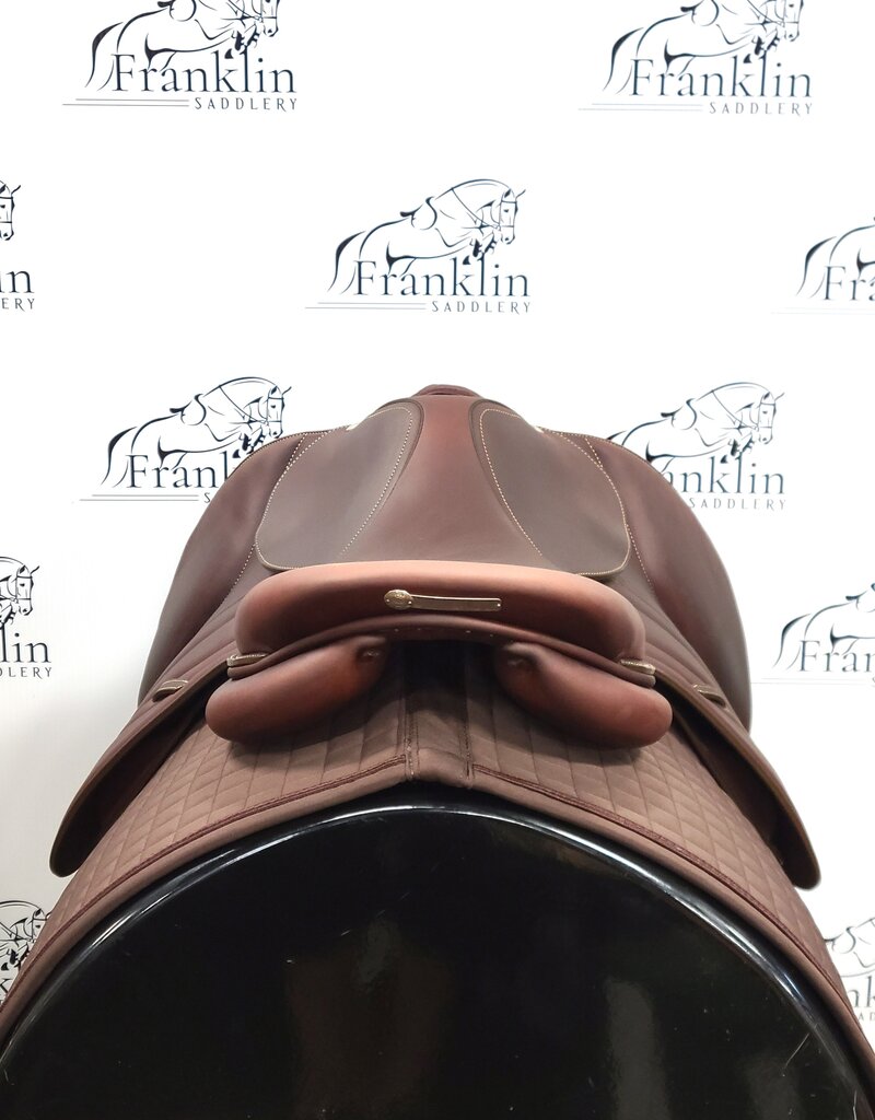 Butet Butet Premium Integrated L 17" Seat 2.25 Flap Wide Tree DF Gold Saddle