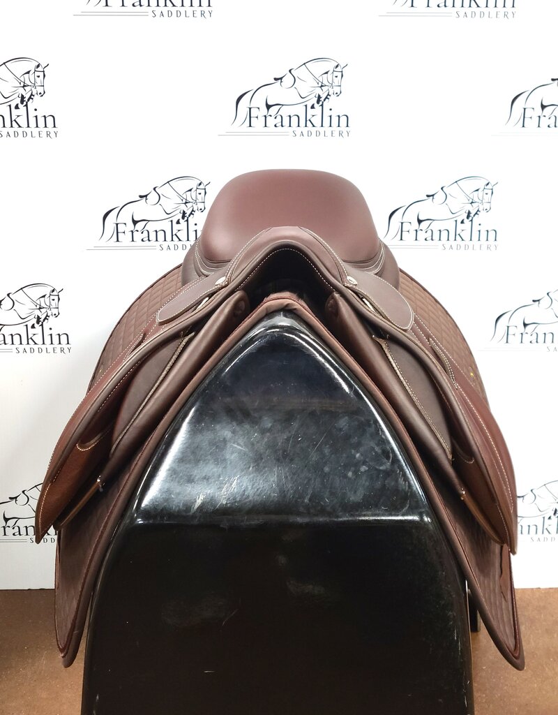 Butet Butet Premium Integrated P 15.5" Comfort Seat 1.25 Flap Wide Tree Gold Saddle