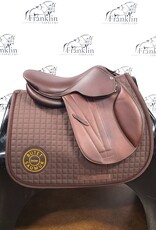 Butet Butet Premium Integrated P 15.5" Comfort Seat 1.25 Flap Wide Tree Gold Saddle