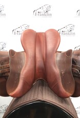 Butet Used Butet Premium Integrated M 17.5" Seat 2 Flap Wide Tree DTF Gold Saddle Consignment #661