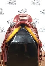 RW Bowman Mike Branch Wade Ranch Saddle 15.5" Seat Consignment #903