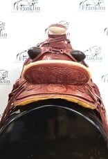RW Bowman Mike Branch Wade Ranch Saddle 15.5" Seat Consignment #903