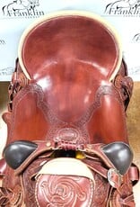 RW Bowman Mike Branch Wade Ranch Saddle 15.5" Seat Consignment #903