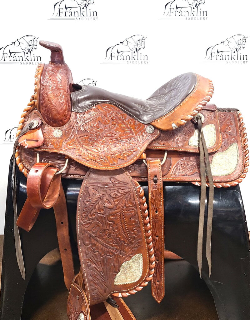 Custom Western Saddle 16" Seat Consignment #910