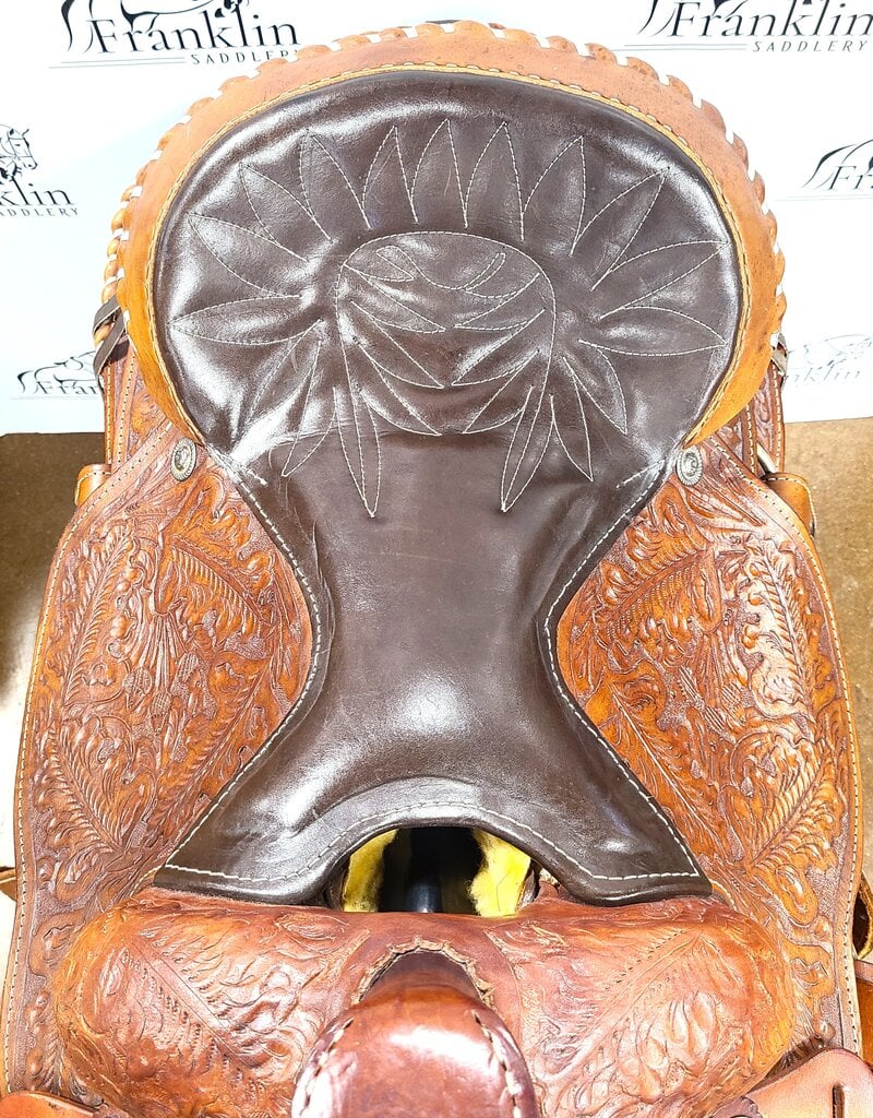 Custom Western Saddle 16" Seat Consignment #910