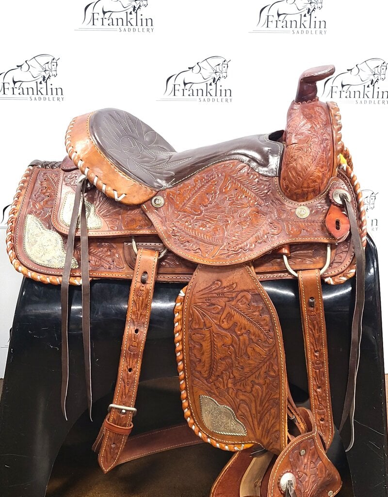 Custom Western Saddle 16" Seat Consignment #910