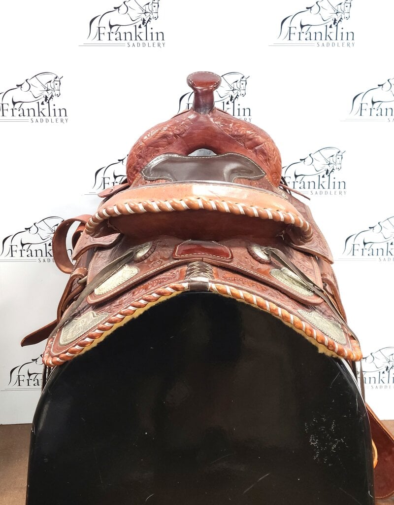 Custom Western Saddle 16" Seat Consignment #910