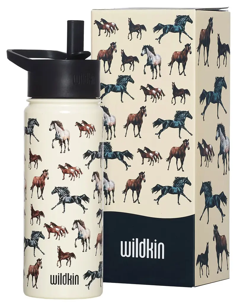 Wildkin Wildkin Horse Dreams 14oz Stainless Steel Water Bottle