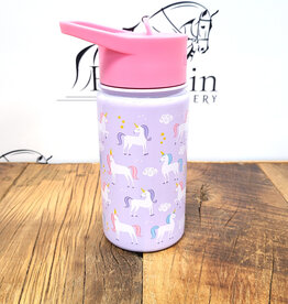 Wildkin Wildkin Unicorns 14oz Stainless Steel Water Bottle Purple