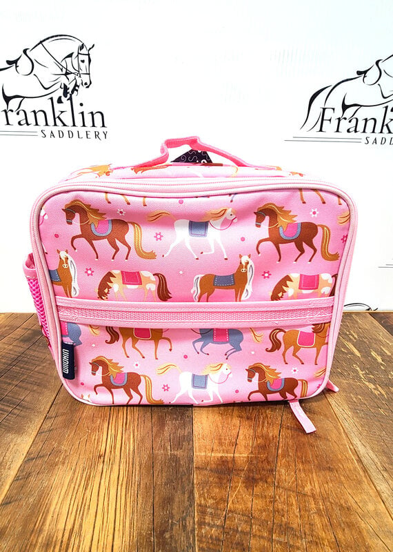 Wildkin Wildkin Horses Pink Eco Lunch Box