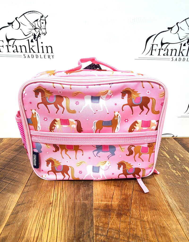 Wildkin Wildkin Horses Pink Eco Lunch Box