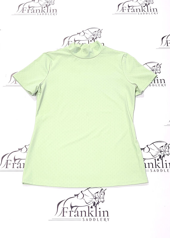 RJ Classics RJ Classics Jodi Mock Neck SS Top Honeydew