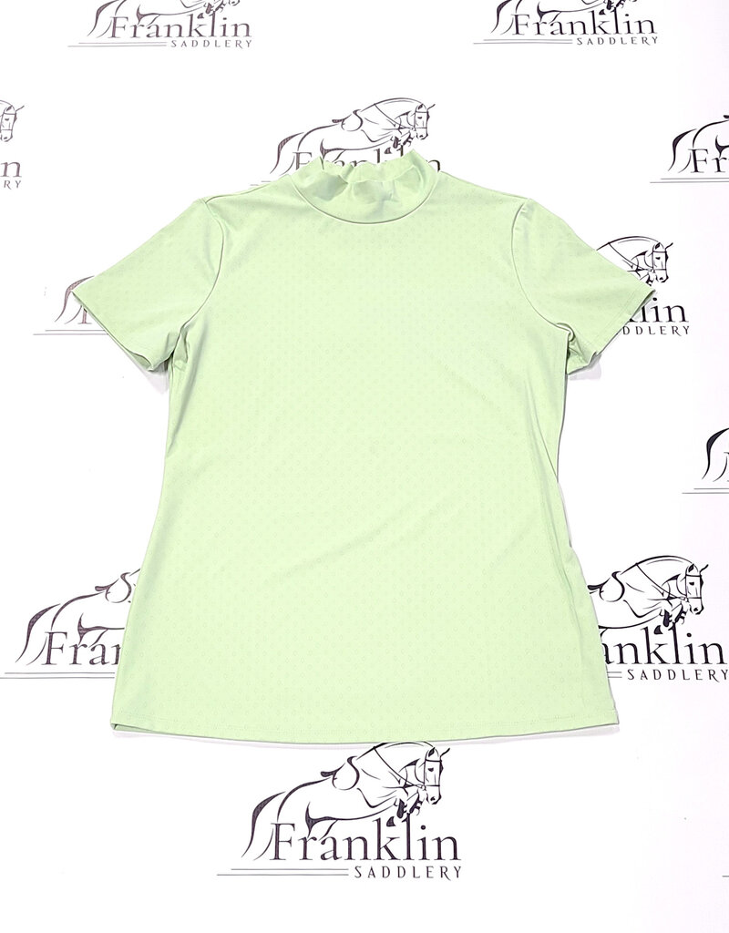 RJ Classics RJ Classics Jodi Mock Neck SS Top Honeydew