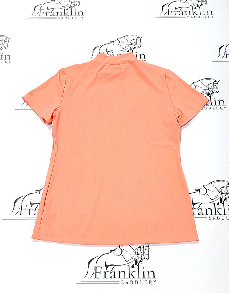 RJ Classics RJ Classics Jodi Mock Neck SS Top Blush Coral