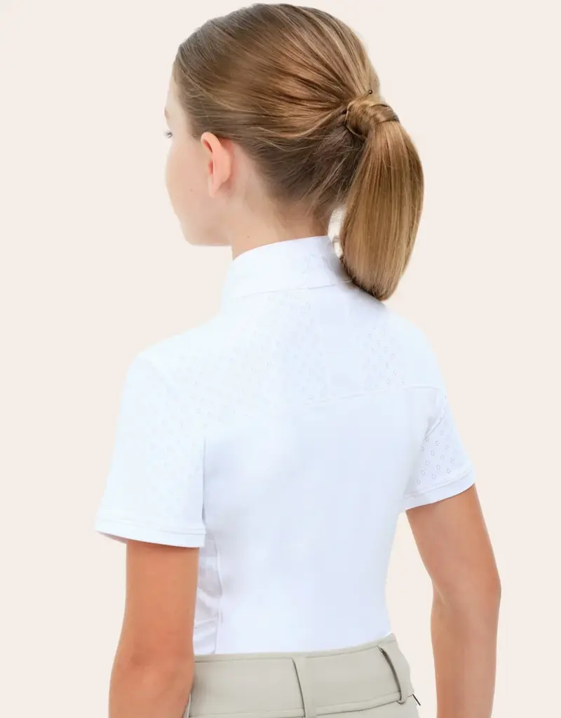 RJ Classics RJ Classics Brynn Jr 2.0 SS Show Shirt White Shadow Bits