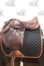 M. Toulouse Monoflap Genesis Tree Saddle 17" Seat Consignment #912