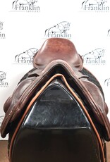 M. Toulouse Monoflap Genesis Tree Saddle 17" Seat Consignment #912