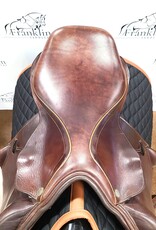 M. Toulouse Monoflap Genesis Tree Saddle 17" Seat Consignment #912