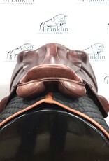 M. Toulouse Monoflap Genesis Tree Saddle 17" Seat Consignment #912
