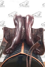 M. Toulouse Monoflap Genesis Tree Saddle 17" Seat Consignment #912