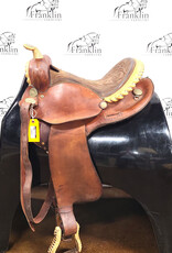 Crates Western Trail Saddle 15" Seat Consignment #915