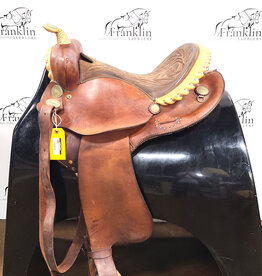 Crates Western Trail Saddle 15" Seat Consignment #915