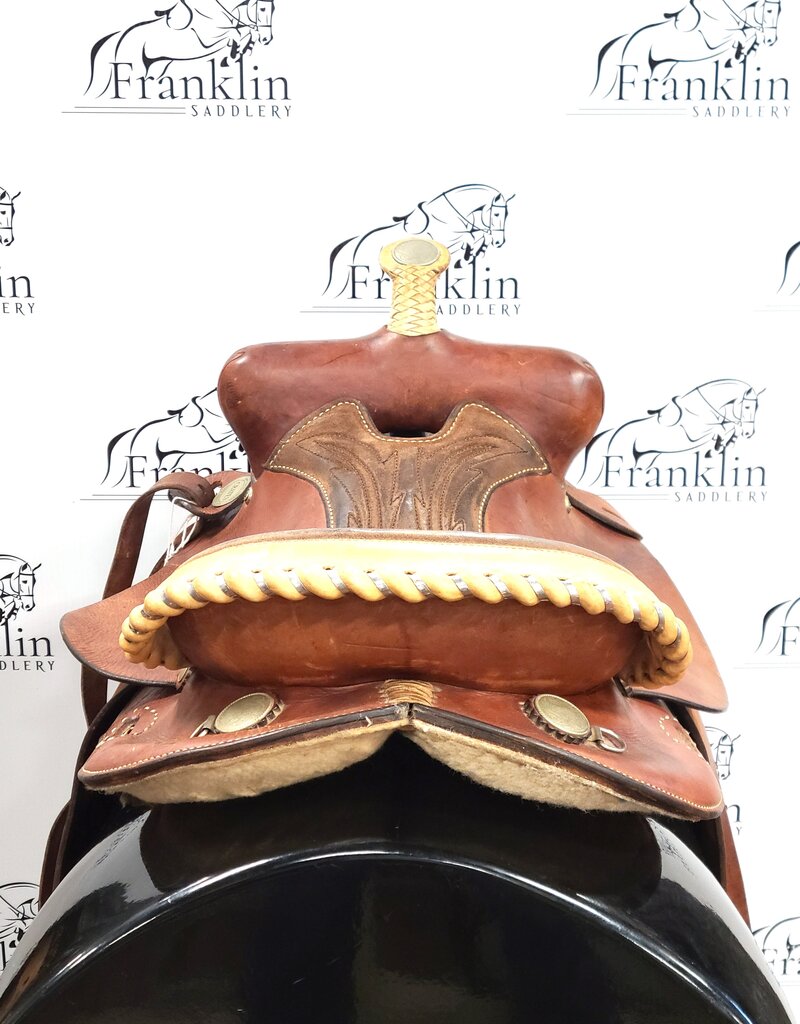 Crates Western Trail Saddle 15" Seat Consignment #915