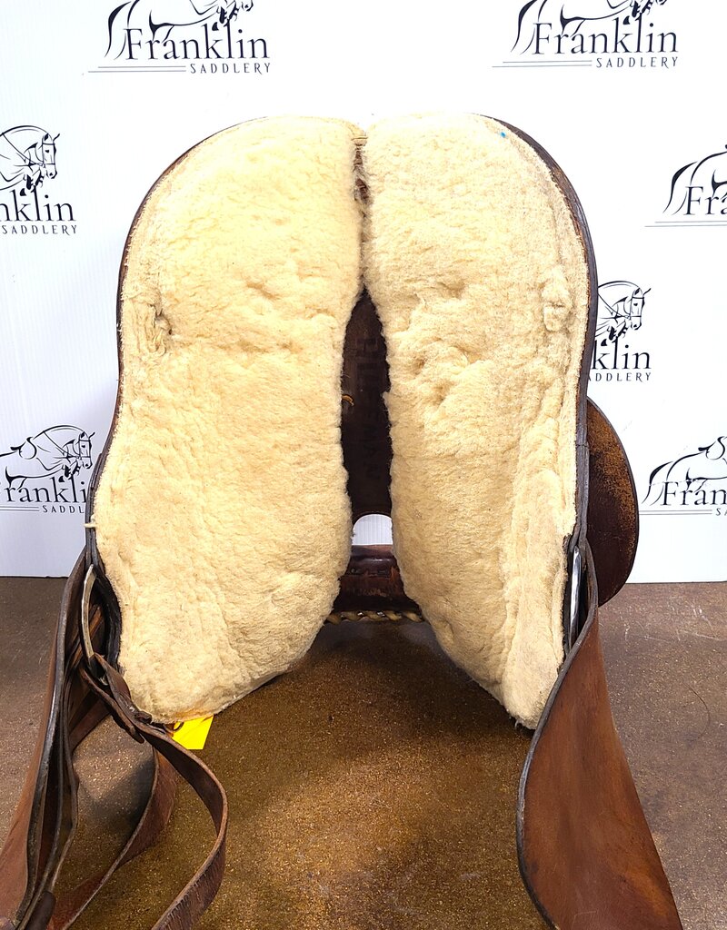 Crates Western Trail Saddle 15" Seat Consignment #915