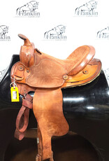 Double R Western Trail Saddle 14.5" Seat Consignment #916