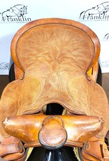 Double R Western Trail Saddle 14.5" Seat Consignment #916