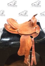 Double R Western Trail Saddle 14.5" Seat Consignment #916