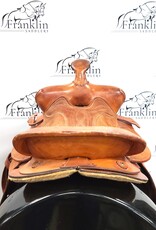 Double R Western Trail Saddle 14.5" Seat Consignment #916