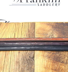 Tory Leather Tory Leather 3/4" Raised Fancy Stitch Belt