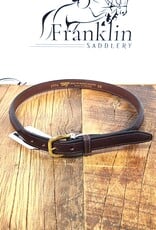 Tory Leather Tory Leather 3/4" Raised Fancy Stitch Belt