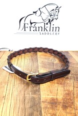 Tory Leather Tory 3/4" Laced Leather Belt Havana