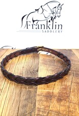 Tory Leather Tory 3/4" Laced Leather Belt Havana