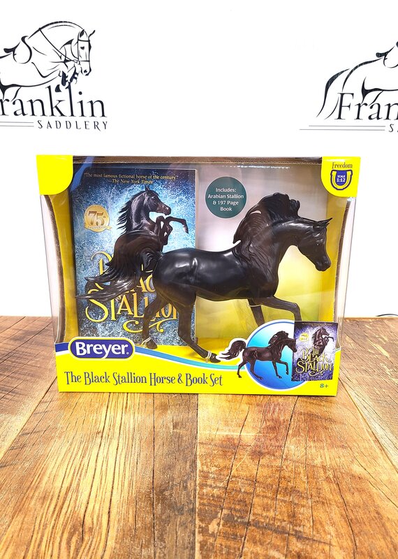 Breyer Breyer The Black Stallion Horse & Book Set