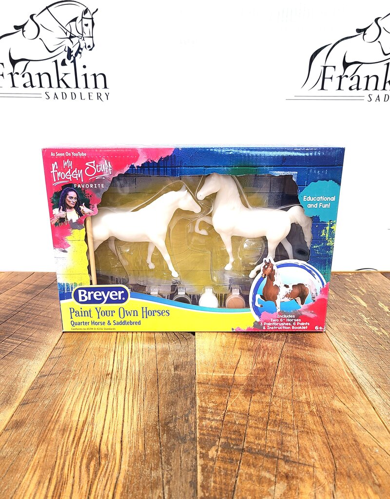 Breyer Breyer Paint Your Own Horses Quarter Horse and Saddlebred