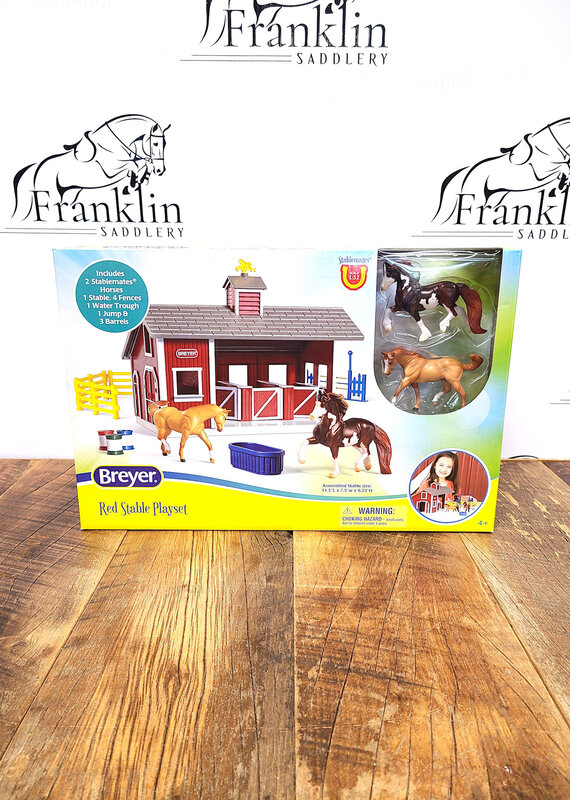 Breyer Breyer Red Stable Playset