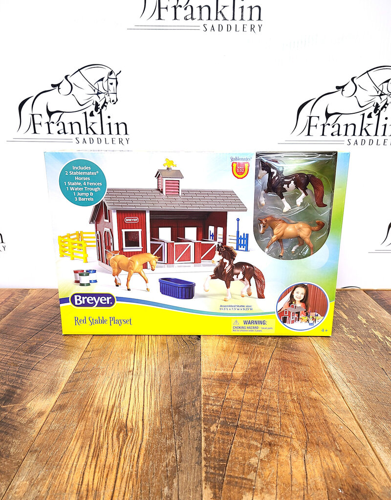 Breyer Breyer Red Stable Playset